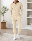 Mivanity Men's Lightweight Hooded T-Shirt Pants Sets