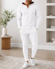 Mivanity Men's Lightweight Hooded T-Shirt Pants Sets