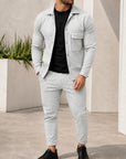 Mivanity Men's Lightweight Jacket Pants Sets
