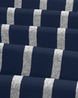 Mivanity Men's Lightweight Linen Blend Striped Shirts