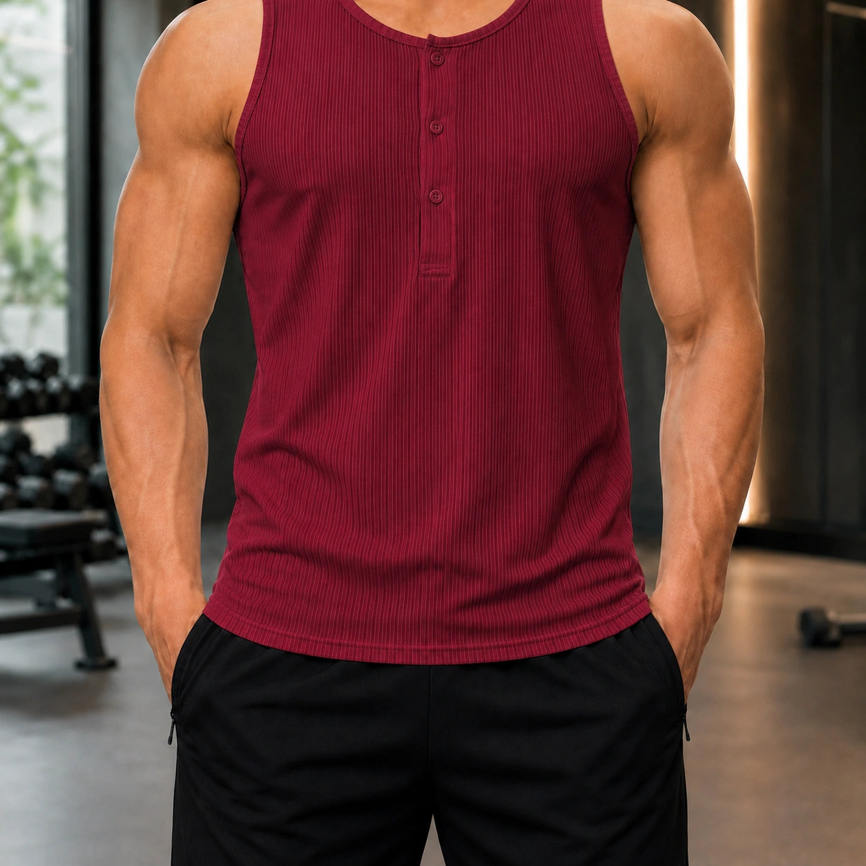 Mivanity Men's Lightweight Sports Workout Tank Tops
