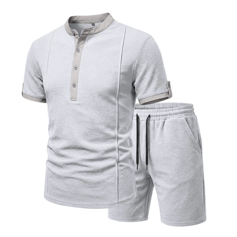 Mivanity Men's Lightweight T-Shirt Shorts Sets