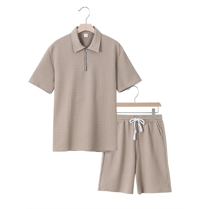 Mivanity Men's Lightweight T-Shirt Shorts Sets