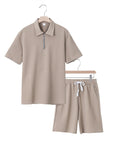 Mivanity Men's Lightweight T-Shirt Shorts Sets