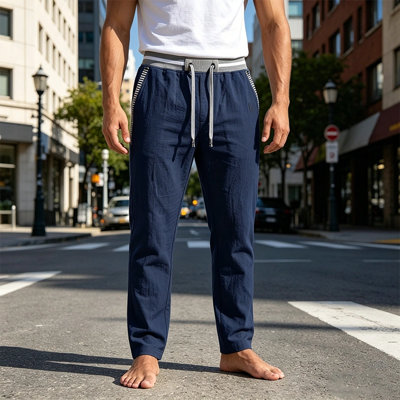 Mivanity Men's Linen Pants Summer Pants