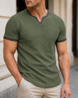 Mivanity Men's Loose-Fit Long-Sleeve T-Shirts