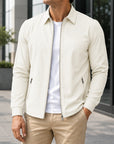 Mivanity Men's Loose-Fit Zip-Up Jackes