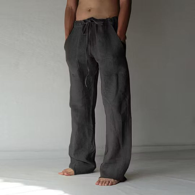 Mivanity Men‘s Plus size Linen Pants