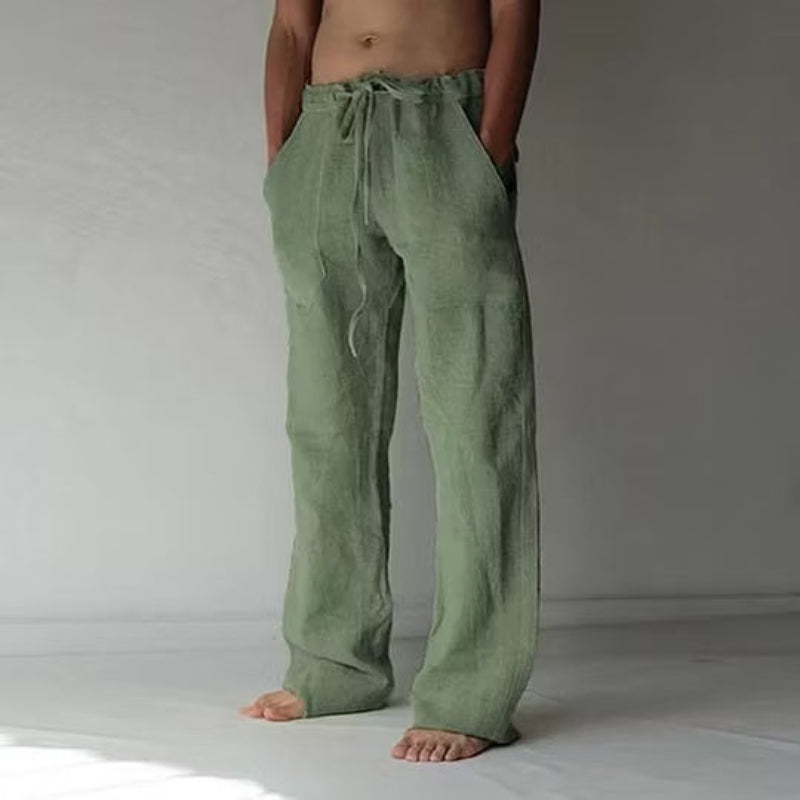 Mivanity Men‘s Plus size Linen Pants
