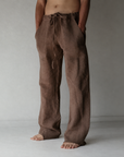 Mivanity Men‘s Plus size Linen Pants