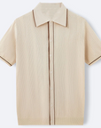 Mivanity Men's Short-Sleeve Business-Casual Polo Shirts