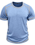 Mivanity Men's Striped Color-Block T-Shirts