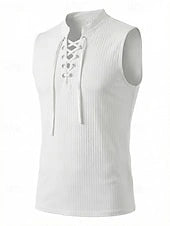 Mivanity  Men's Tank Top Vest Undershirt Sleeveless Shirts