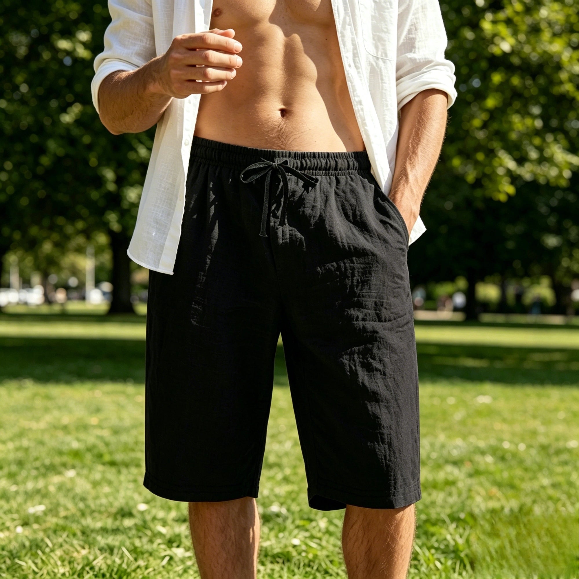 Mivanity Premium Cotton Casual Shorts