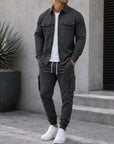 Mivanity Smart Casual Cargo 2-Piece Sets