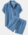 Mivanity Solid Color Two Piece Sets