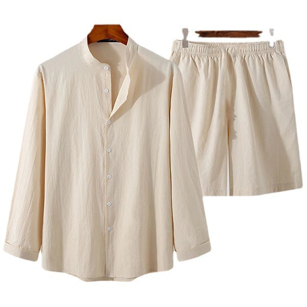 Mivanity Solid Shirt Shorts Sets