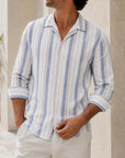 Mivanity Striped Pattern Shirts