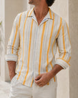 Mivanity Striped Pattern Shirts
