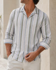 Mivanity Striped Pattern Shirts