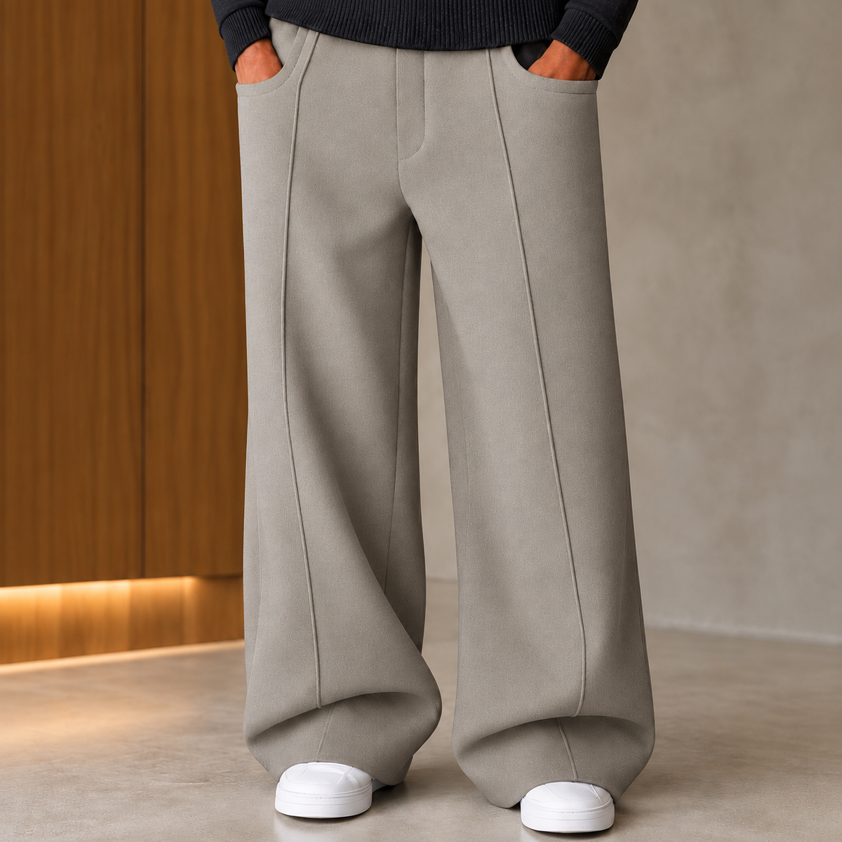 Mivanity Timeless Silhouette Straight Leg Pants
