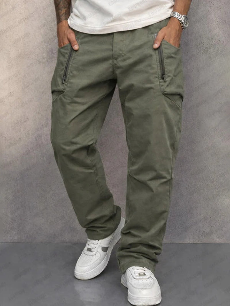 Mivanity Trendy Cotton Cargo Tapered Pants