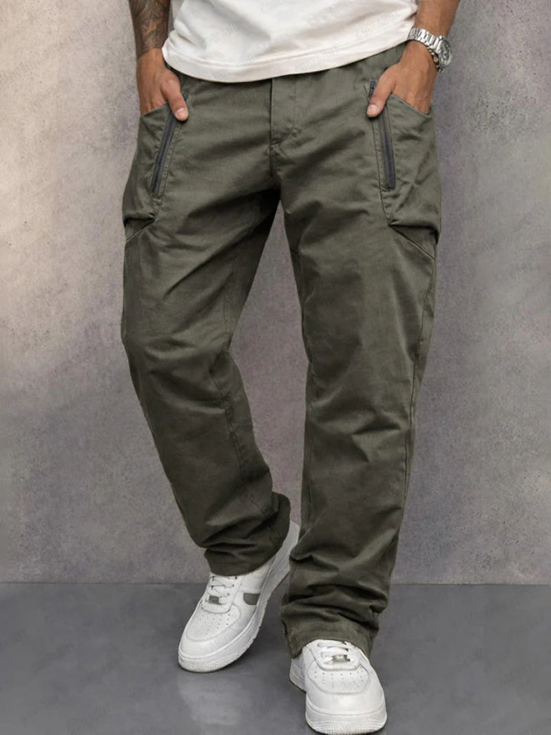Mivanity Trendy Cotton Cargo Tapered Pants