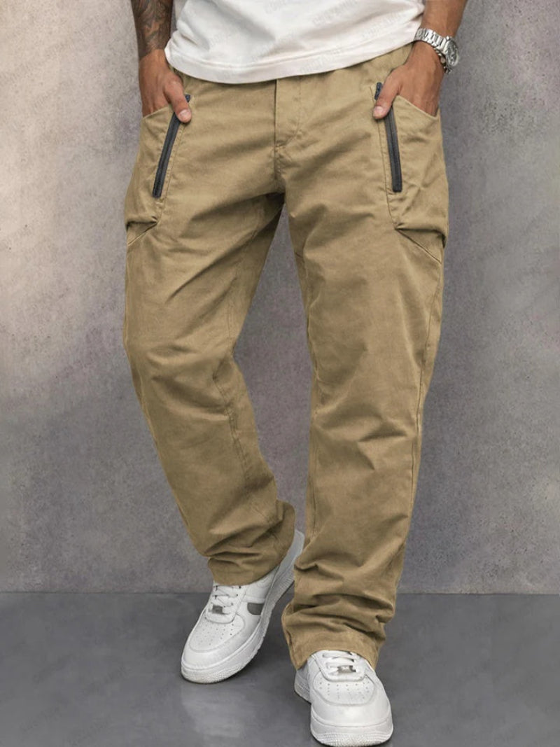 Mivanity Trendy Cotton Cargo Tapered Pants