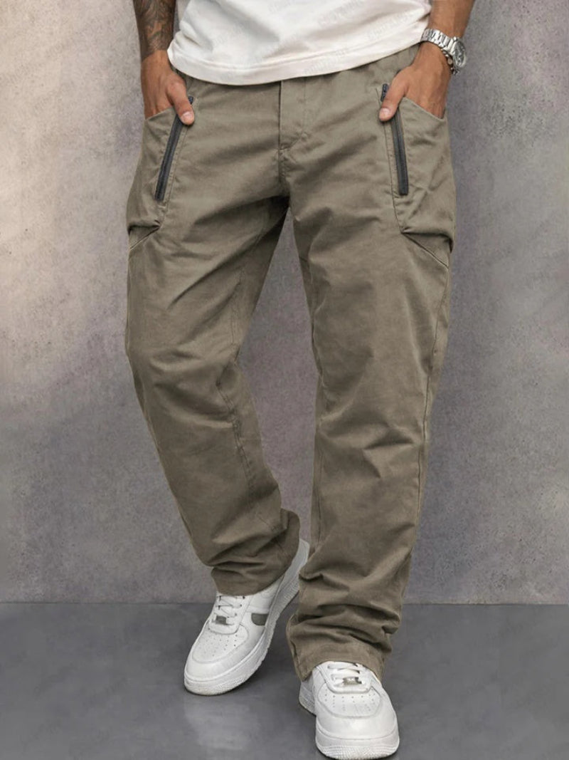 Mivanity Trendy Cotton Cargo Tapered Pants