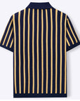 Mivanity Urban Casual Stripe Knit Top