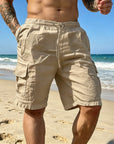 Mivanity Versatile Cargo Cotton Shorts