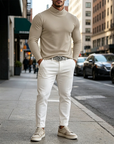 Mivanity Versatile Soft Cross Turtleneck Under shirts