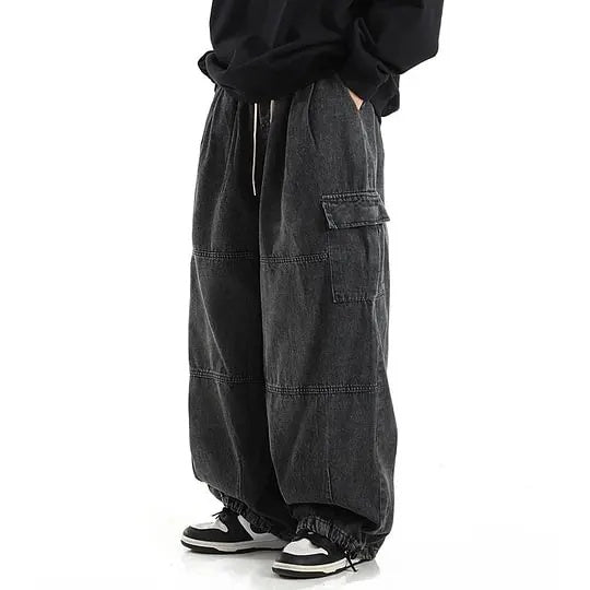 Mivanity Washed Baggy Jeans