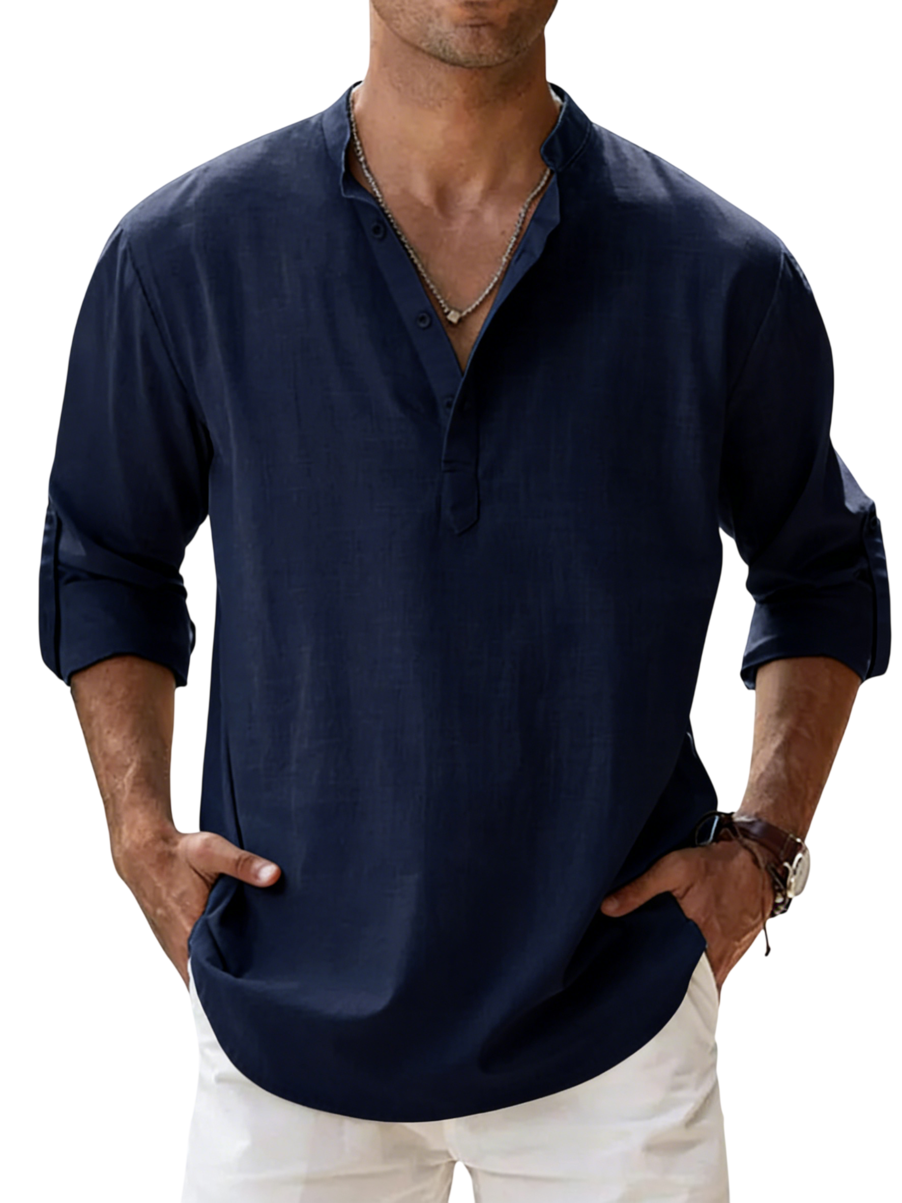 Men’s Coastal Linen Shirt