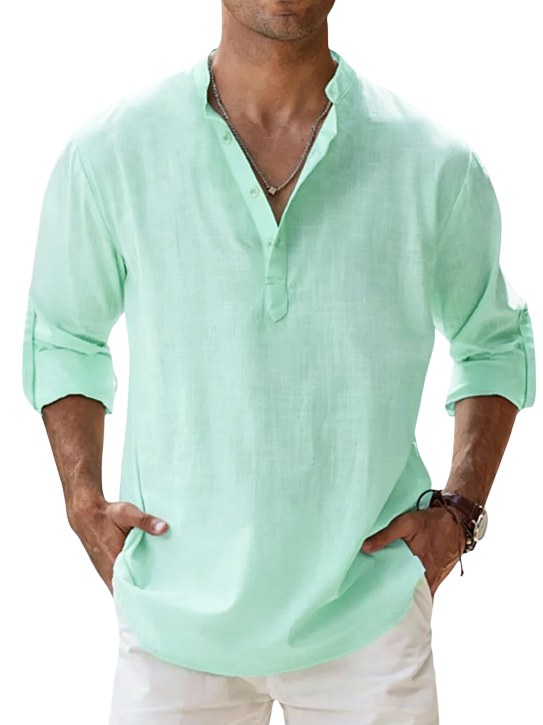 Men’s Coastal Linen Shirt