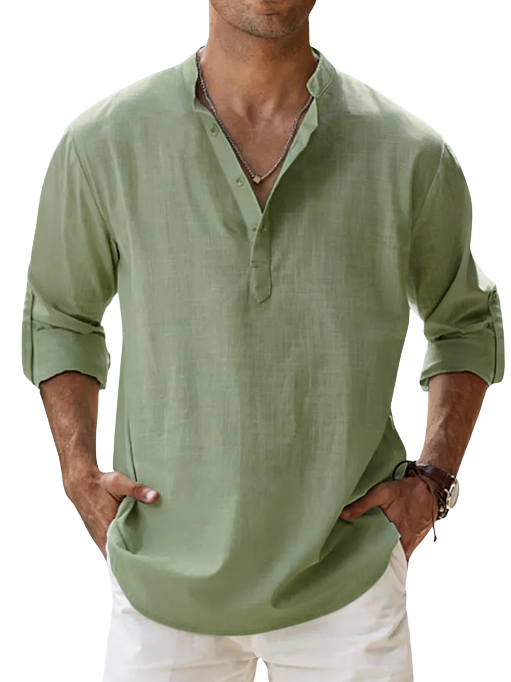 Men’s Coastal Linen Shirt