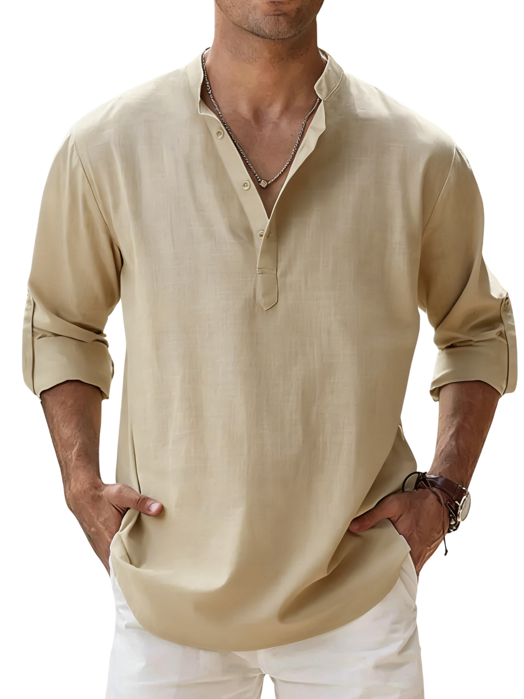 Men’s Coastal Linen Shirt