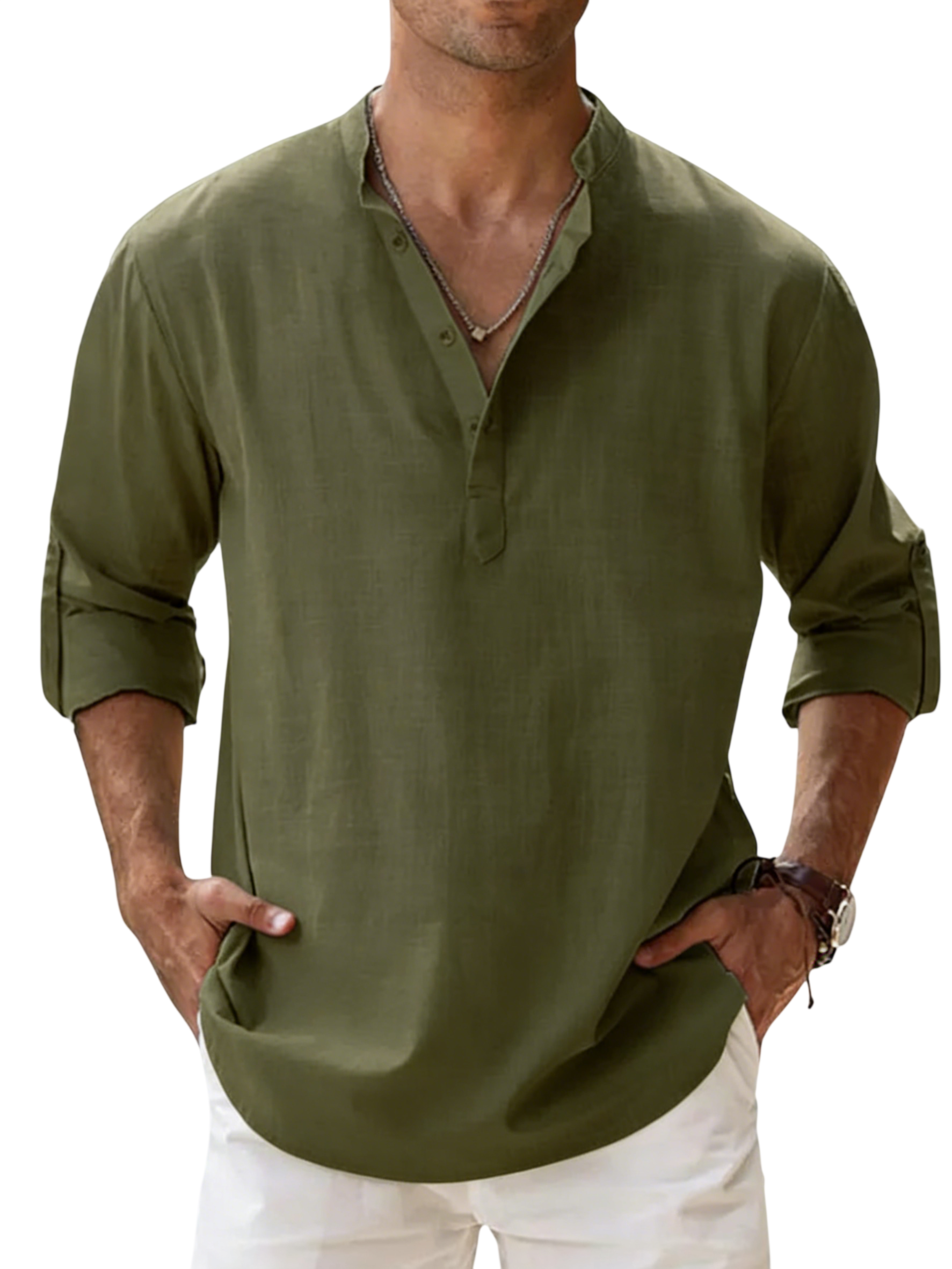 Men’s Coastal Linen Shirt