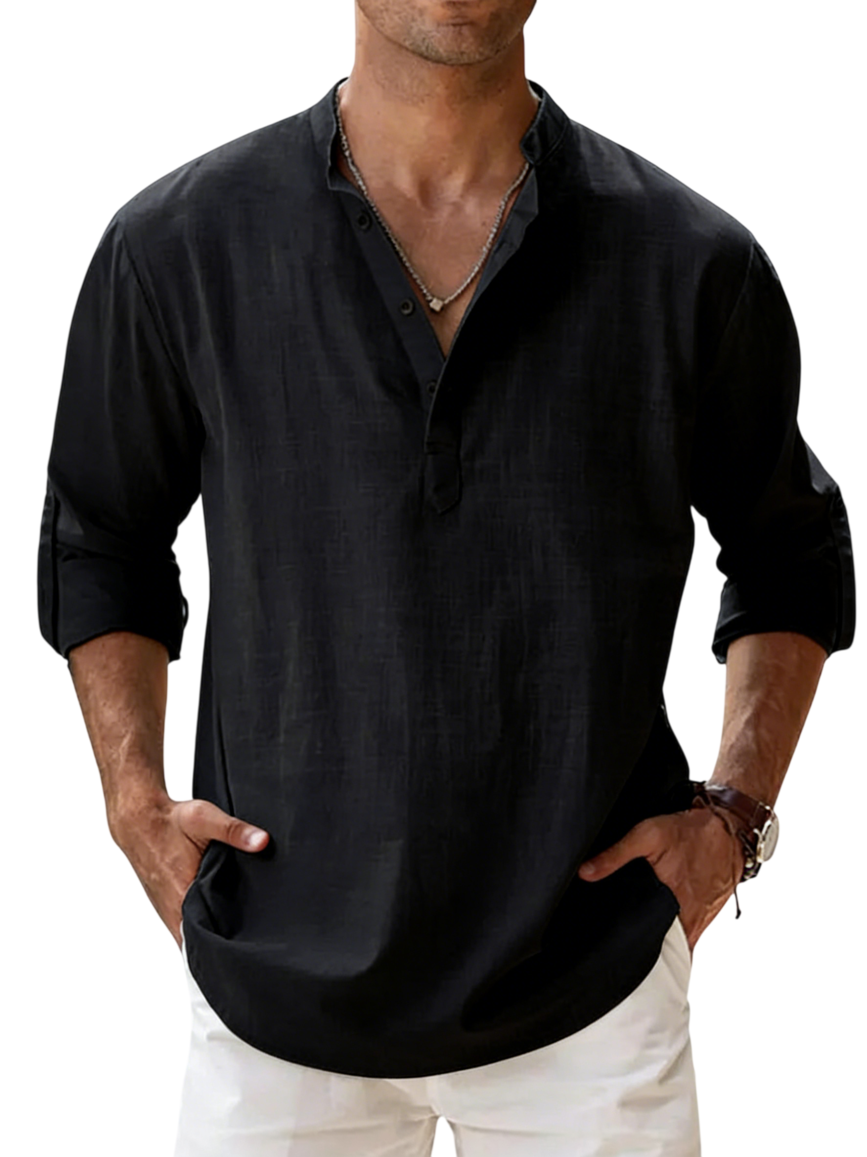Men’s Coastal Linen Shirt