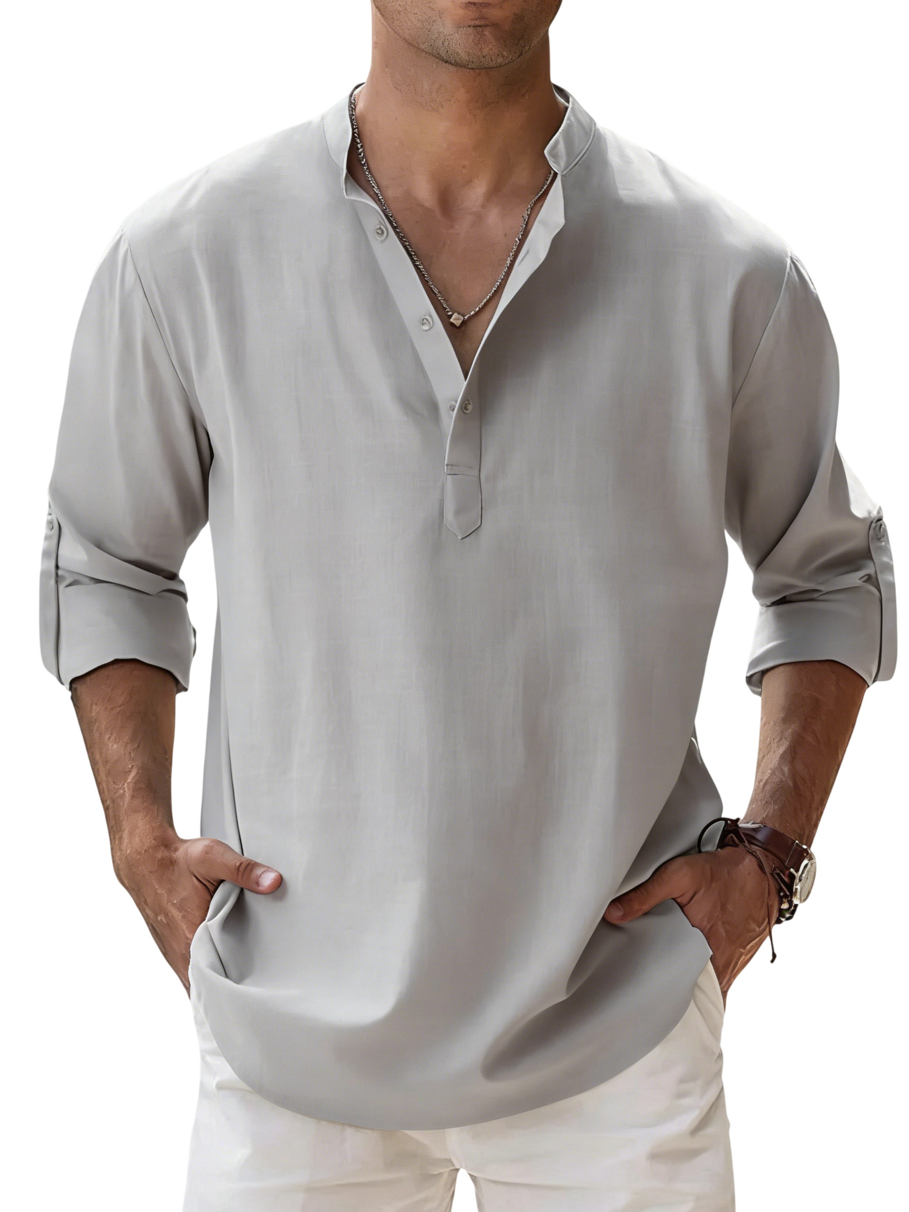 Men’s Coastal Linen Shirt