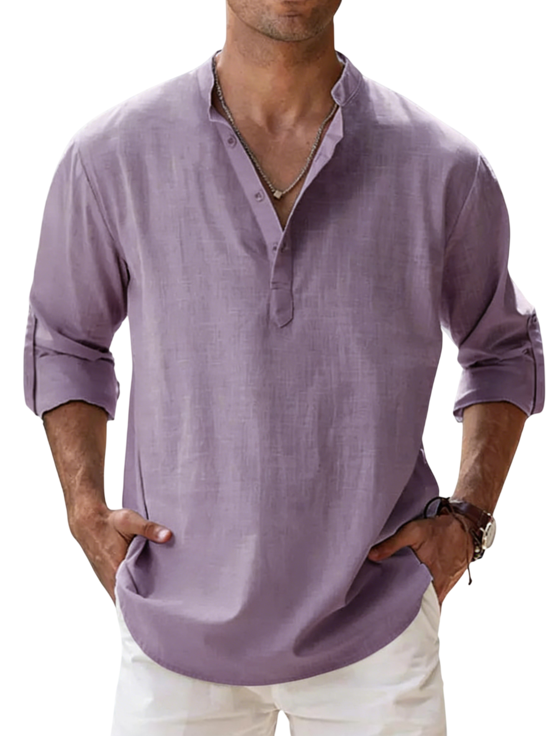 Men’s Coastal Linen Shirt