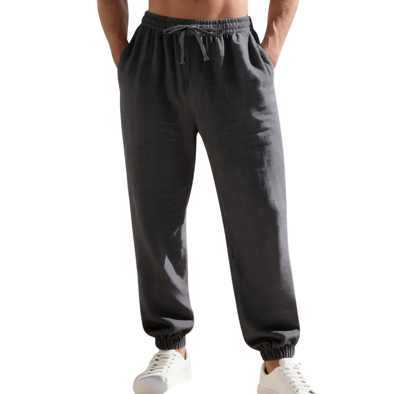 Men’s Linen Jogger Pants