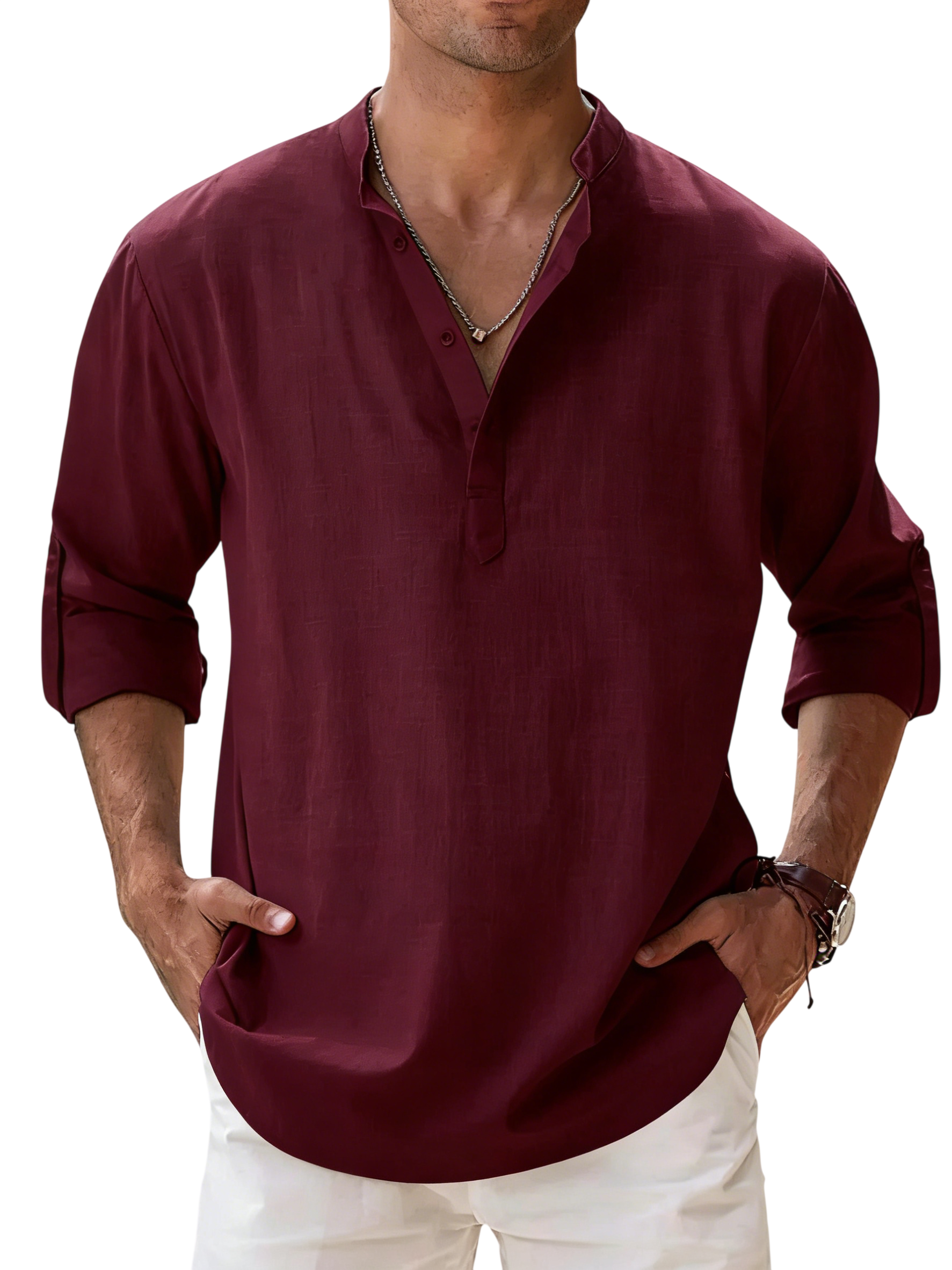 Men’s Coastal Linen Shirt