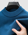 Men's Basic Bottom Cashmere Sweater