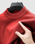 Men's Basic Bottom Cashmere Sweater