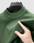 Men's Basic Bottom Cashmere Sweater