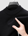 Men's Basic Bottom Cashmere Sweater