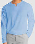 Gentleman's Simple V-Neck Cotton T-Shirt