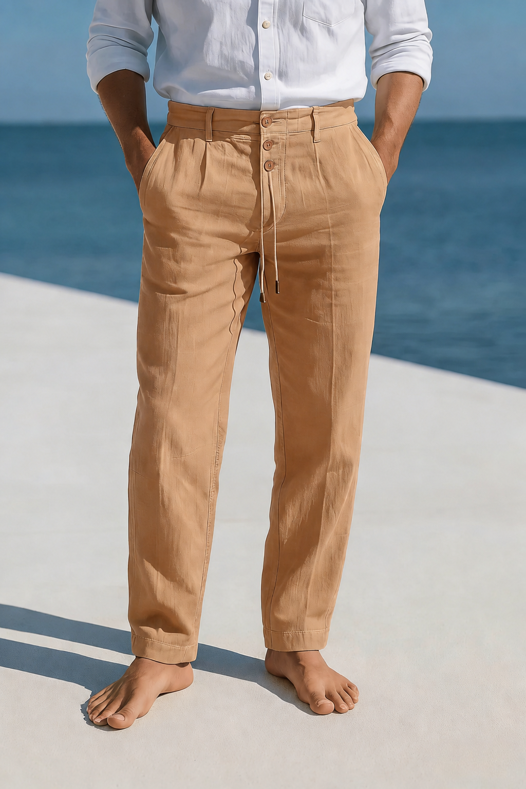 Men's Casual Linen Pants
