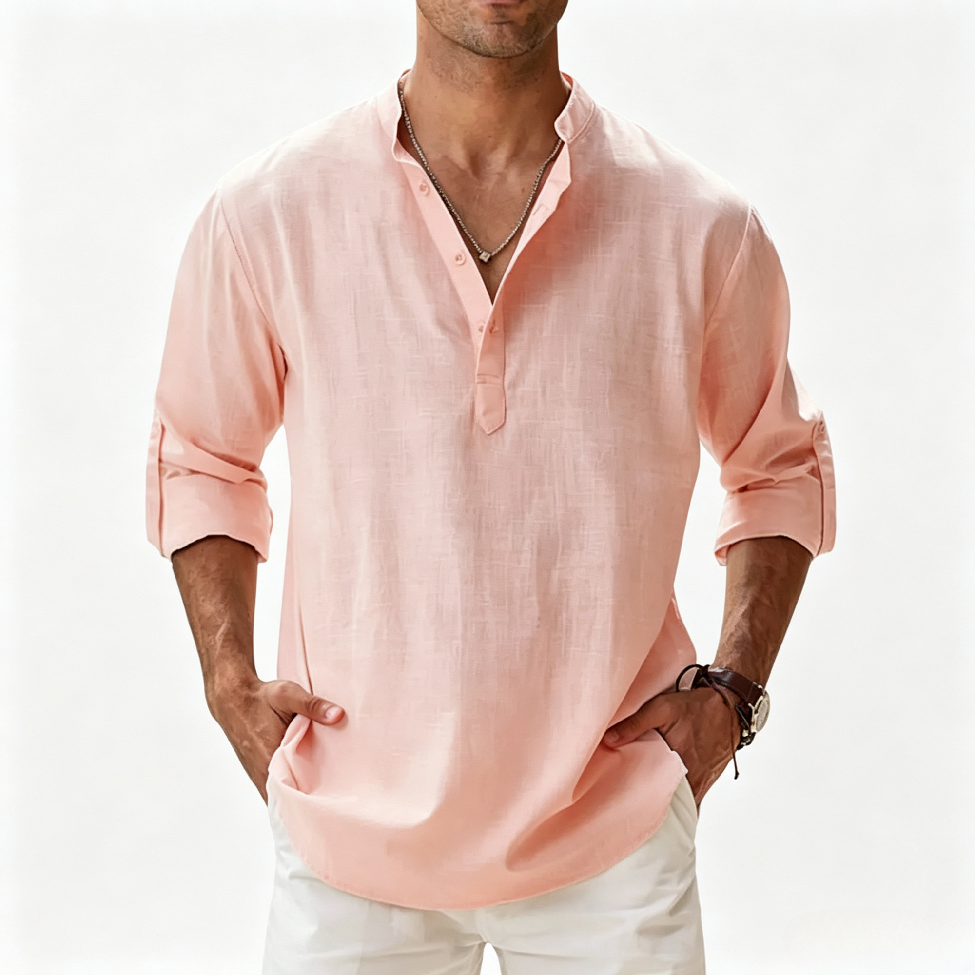 Men’s Coastal Linen Shirt